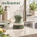 Avelmeron™ Palm Grip Kitchen Scrub Brush