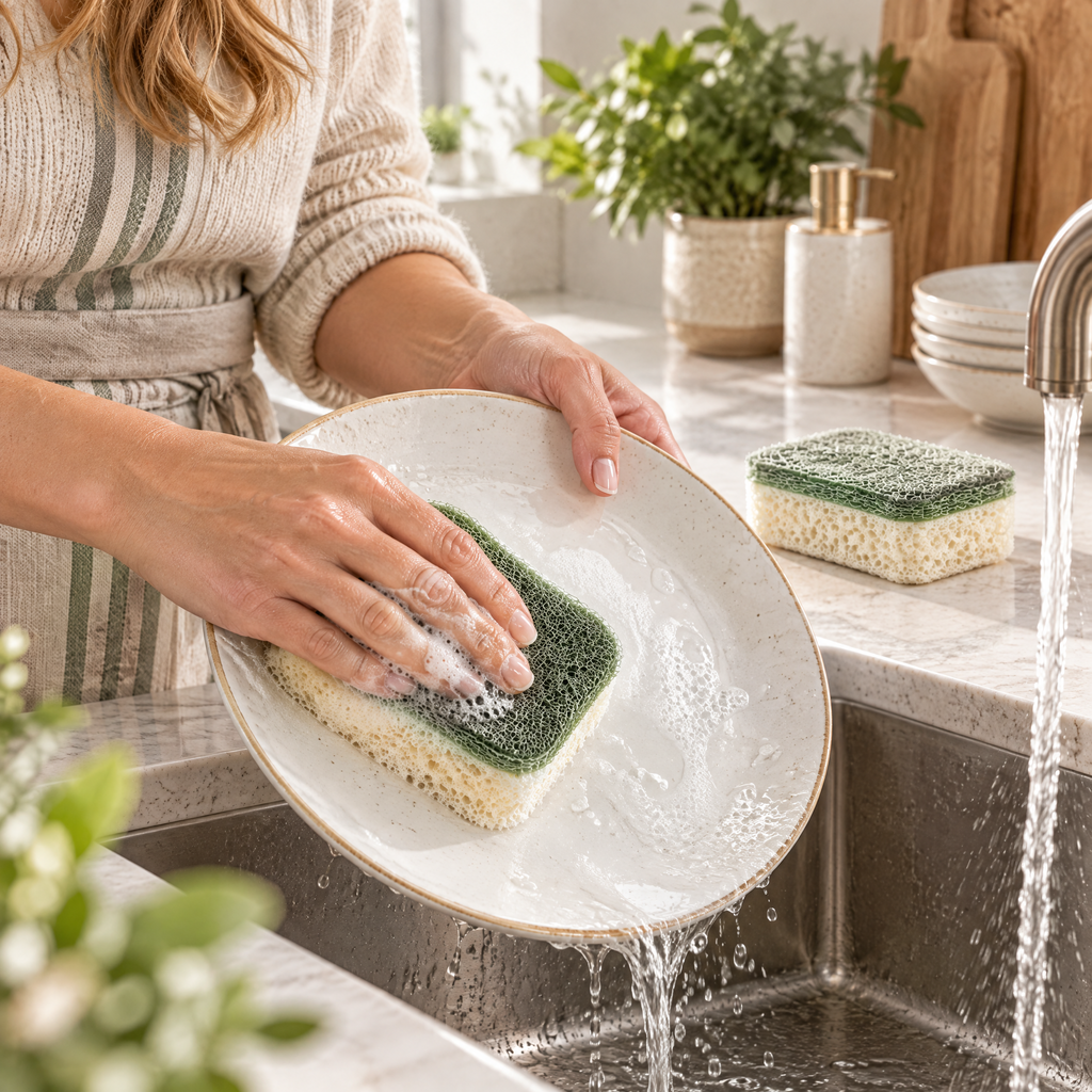 Avelmeron™ Dual-Layer Scrub Sponge Set