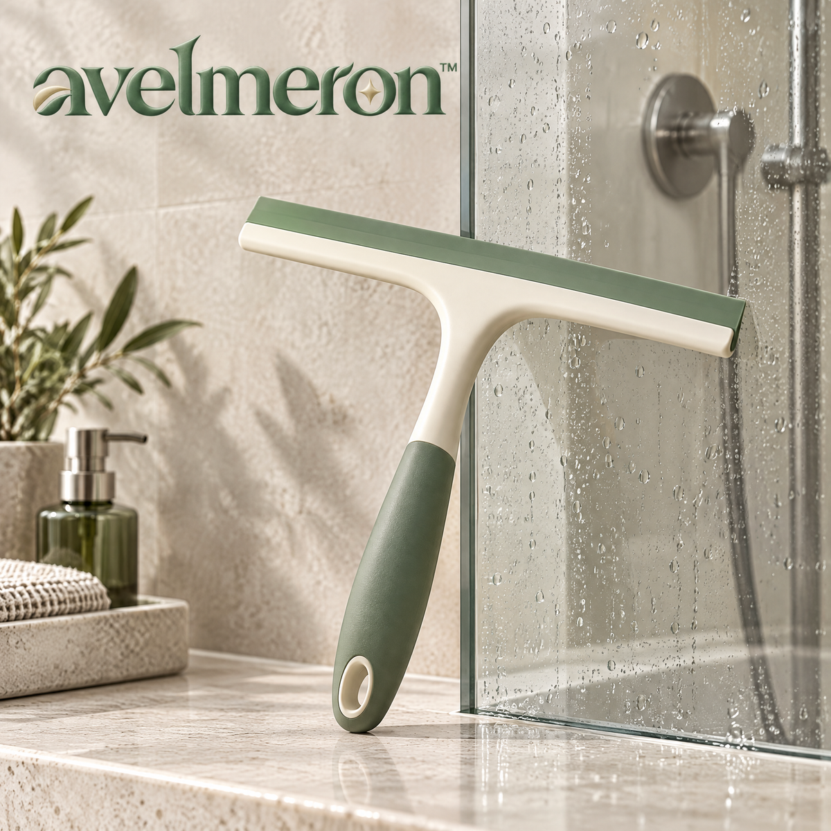 Avelmeron™ Shower Glass Squeegee