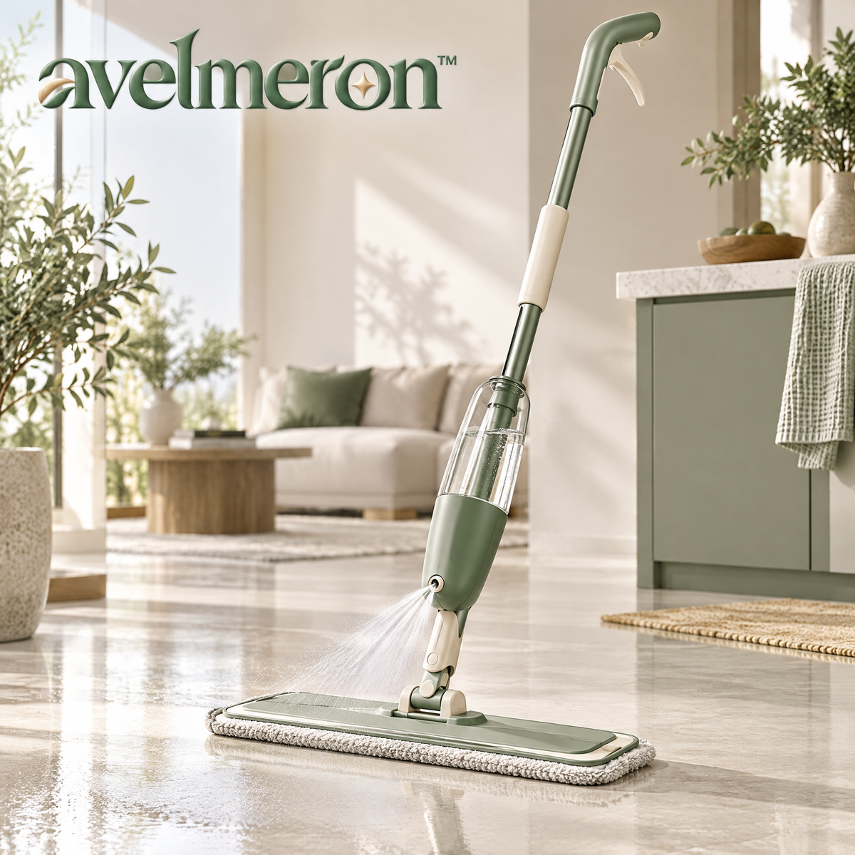 Avelmeron™ Refillable Spray Mop