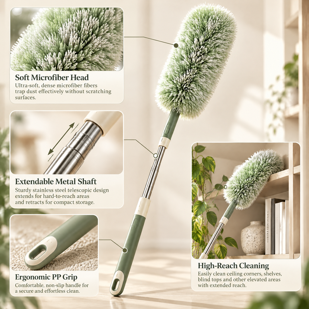 Avelmeron™ Extendable Microfiber Duster